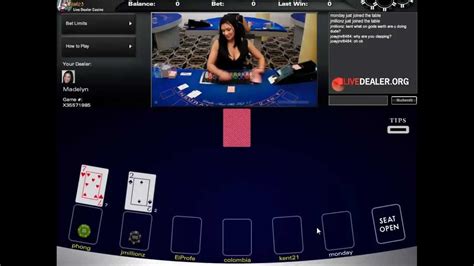 5dimes Live Dealer De Blackjack