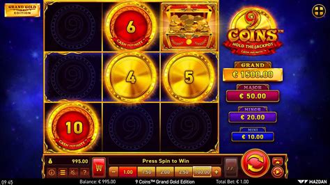 9 Coins Grand Gold Edition Betfair