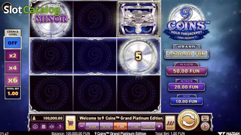 9 Coins Grand Platinum Edition Slot Gratis