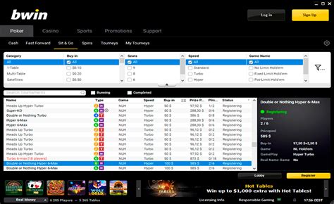 A Bwin Poker Movel Torneios