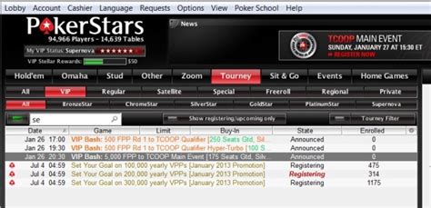 A Pokerstars Vpp