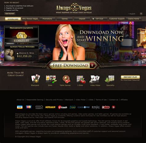 Always Vegas Casino Aplicacao