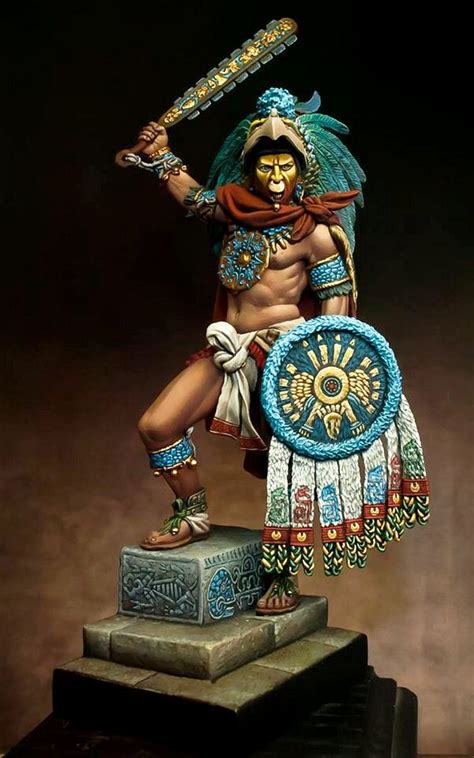 Asteca Guerreiro Maquina De Fenda