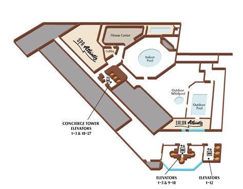 Atlantis Casino Mapa