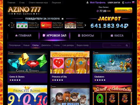 Azino777 Casino Apostas