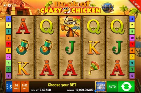 Book Of Crazy Chicken Golden Nights 888 Casino