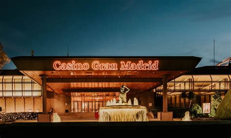 Casino Gran Madrid Menu