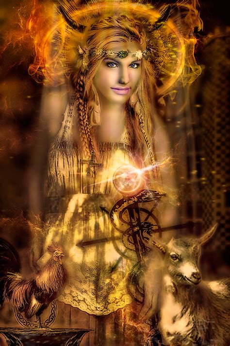 Celtic Goddess Blaze