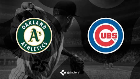 Chicago Cubs vs Oakland Athletics pronostico MLB