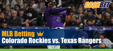 Colorado Rockies vs Texas Rangers pronostico MLB