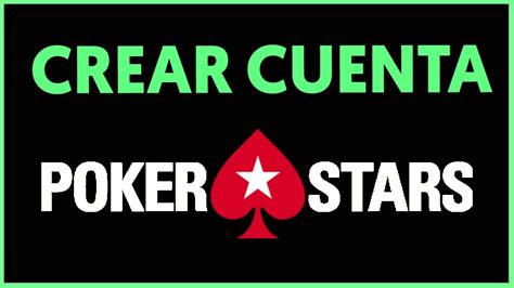 Crear Cuenta Pokerstars