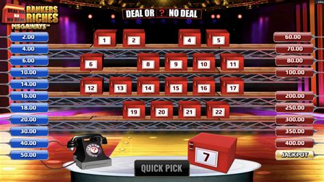 Deal Or No Deal Bankers Riches Megaways Leovegas
