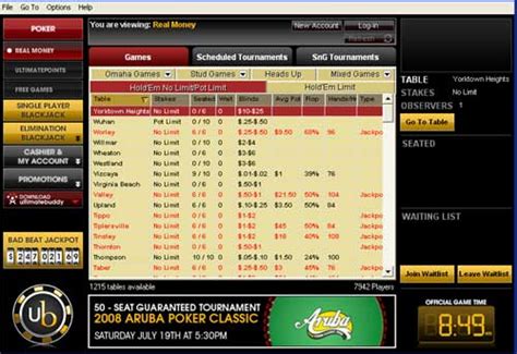 Download Ultimate Bet Poker Software