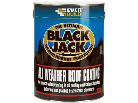 Everbuild Black Jack 905 Todo O Tempo Do Telhado Revestimento De 5 Litros