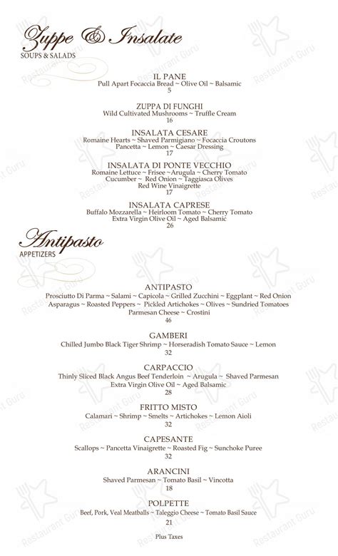 Fallsview Casino Menu De Spa