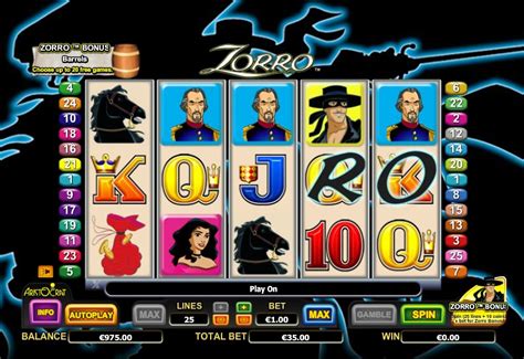 Free Casino Slots Zorro