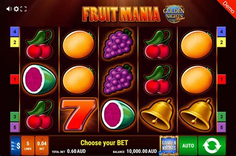 Fruit Mania Golden Nights Bonus Betfair