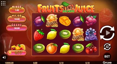 Fruits And Juice 243 Ways Betsson