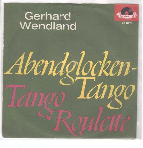 Gerhard Wendland Tango Roleta