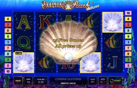 Golfinhos Perola Deluxe Slot Machine