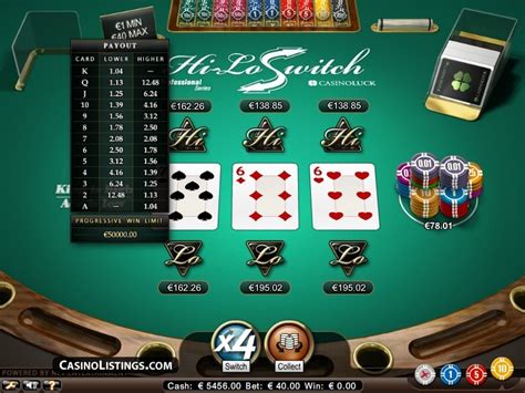 Hi Lo Switch 888 Casino