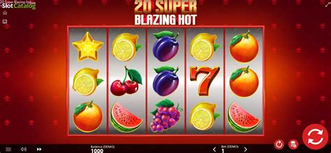 Jogar 20 Super Blazing Hot Com Dinheiro Real