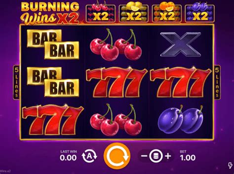 Jogar Burning Wins X2 Com Dinheiro Real