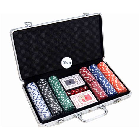 Kit De Poker 300 Fichas