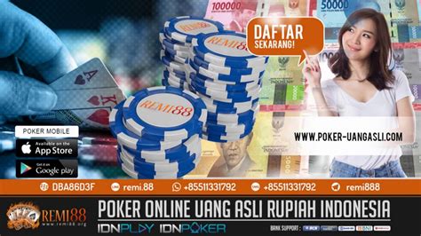 Maen Poker Uang Asli