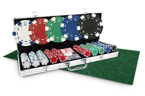Malette Poker 500 Jetons Dados
