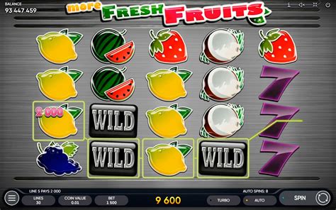 More Fresh Fruits Slot Gratis