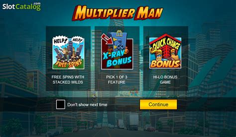 Multiplier Man Slot Gratis