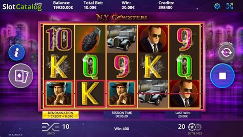 N Y Gangsters Slot - Play Online