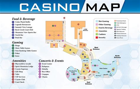 O Quad Casino Mapa