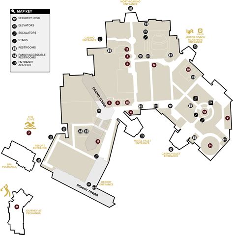 Pechanga Resort E Casino Mapa