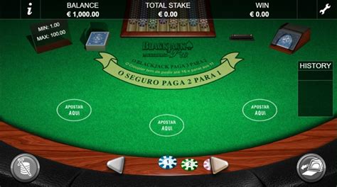 Play Black Jack Mh Portuguese Slot