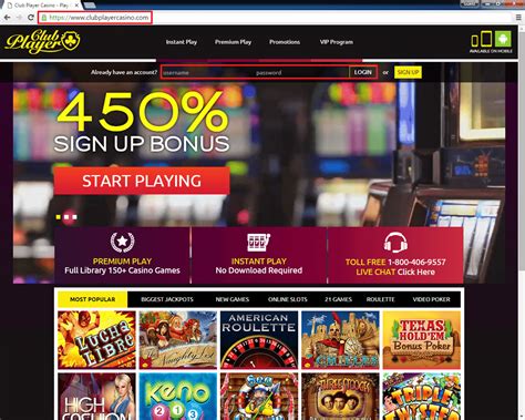 Play Club Casino Login