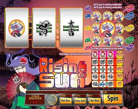 Play Rising Sun Slot