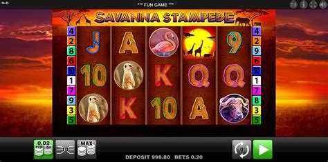 Play Savanna Stampede Slot