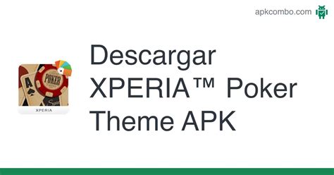 Poker Xperia Tema