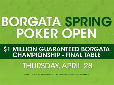 Primavera Borgata Poker Open