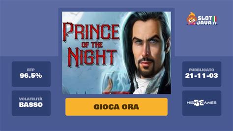 Prince Of The Night Slot - Play Online