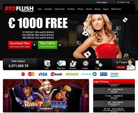 Red Flush Casino Movel Nenhum Bonus Do Deposito