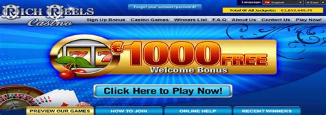 Rich Reels Casino Bonus