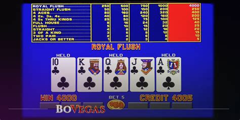 Royal Flush Party Video Poker Slot Gratis