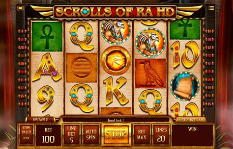 Scrolls Of Ra Hd Slot Gratis