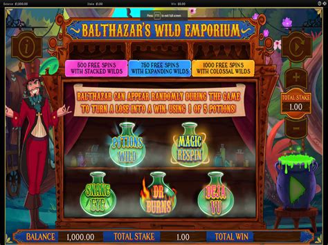 Slot Balthazar S Wild Emporium