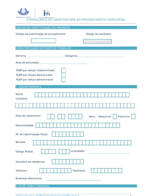 Slot Formulario De Candidatura