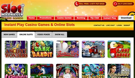 Slot Madness Casino Apostas