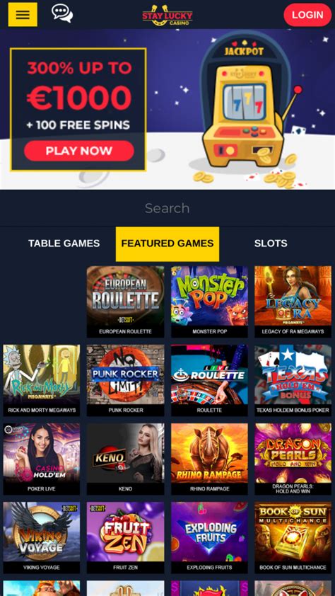 Stay Lucky Casino Mobile